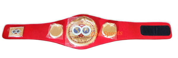 IBF INTERNATIONAL BOXING FEDERATION CHAMPIONSHIP BELT ADULT SIZE - Image 4