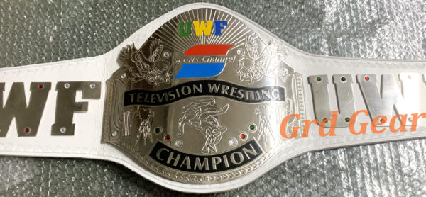 UWF TELEVISION WRESTLING CHAMPION BRASS BELT