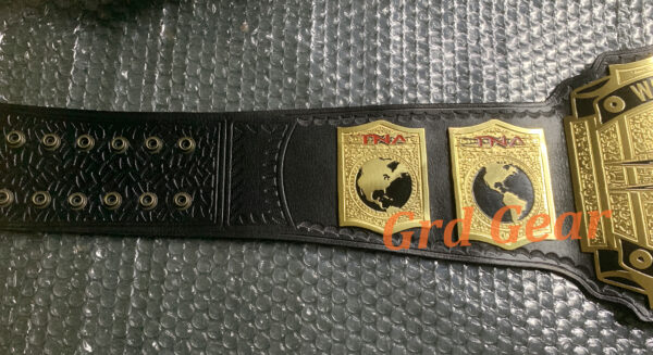 TNA WORLD TAG TEAM CHAMPION BRASS BELT - Image 2