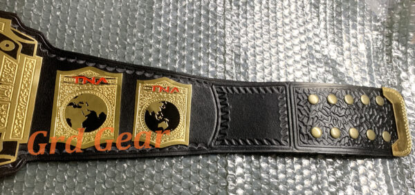 TNA WORLD TAG TEAM CHAMPION BRASS BELT - Image 3