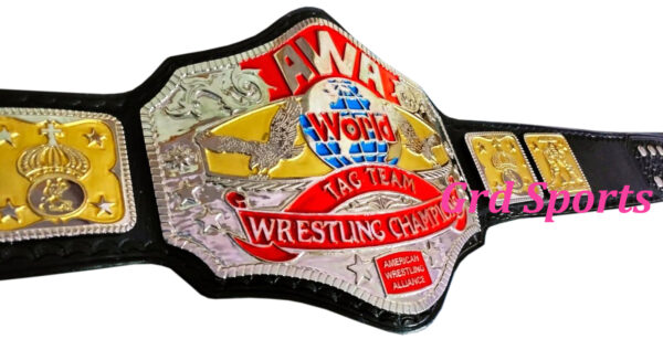 AWA WRESTLING CHAMPIONS ZINC BELT - Image 3