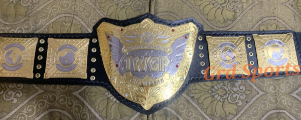 IWGP V5 WRESTLING CHAMPIONSHIP BELT ADULT SIZE - Image 3