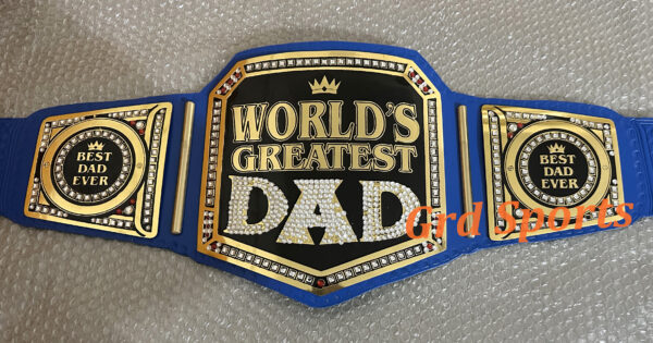 WORLD GREATEST DAD BRASS BELT