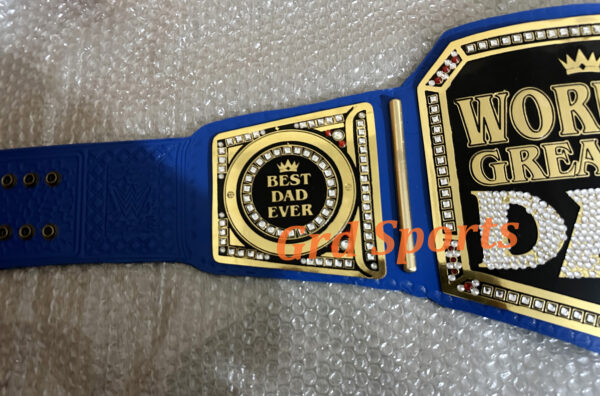 WORLD GREATEST DAD BRASS BELT - Image 3