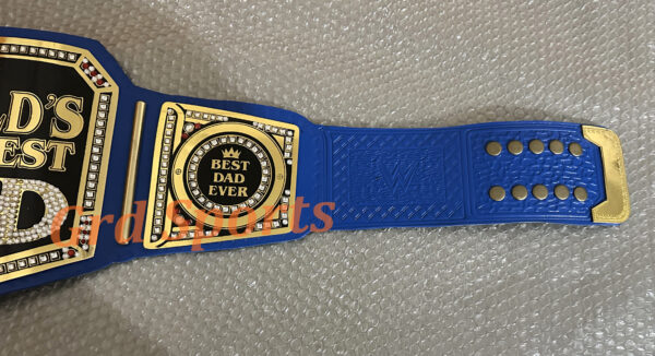 WORLD GREATEST DAD BRASS BELT - Image 6