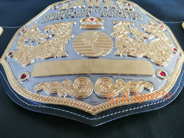 INWAR WORLD HEAVYWEIGHT CHAMPION ZINC BELT - Image 3