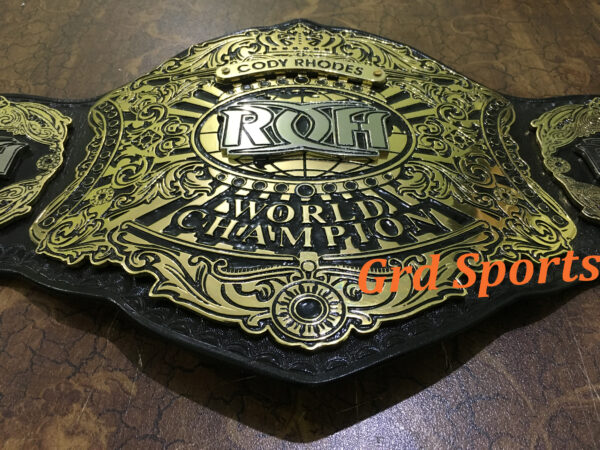 RA WORLD HEAVYWEIGHT CHAMPION ZINC BELT