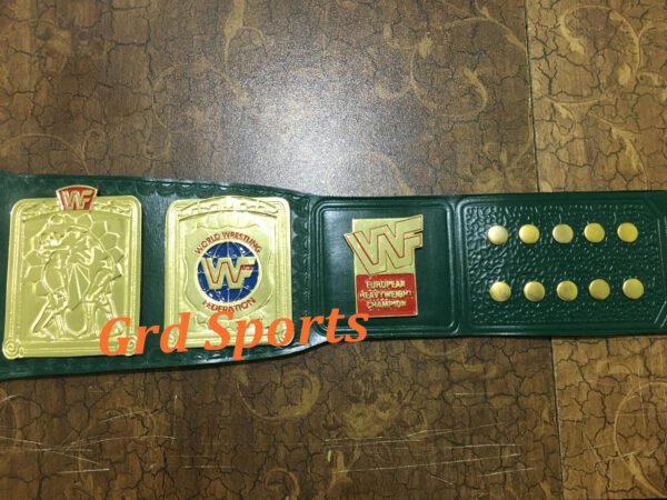 WF EUROPEAN WORLD HEAVYWEIGHT CHAMPION ZINC BELT - Image 3