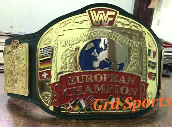 WF EUROPEAN WORLD HEAVYWEIGHT CHAMPION ZINC BELT