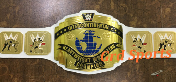 INTERCONTINENTAL HEAVYWEIGHT WRESTLING CHAMPIONSHIP BELT 4MM ZINC - Image 5