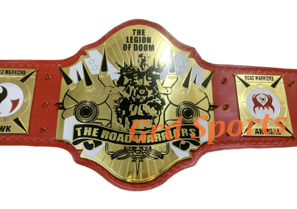 THE ROAD WARRIORS CHAMPION BRASS BELT