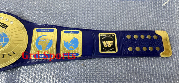 WF WORLD FEREATION CHAMPION BRASS BELT - Image 6