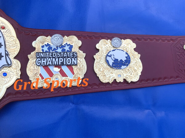 CNC HD IWGP UNITED STATES WRESTLING CHAMPIONSHIP BELT 5MM PLATED - Image 6