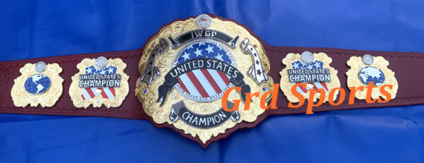 CNC HD IWGP UNITED STATES WRESTLING CHAMPIONSHIP BELT 5MM PLATED