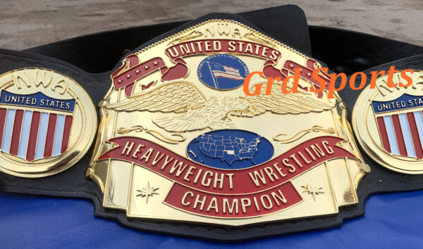 CNC HD NWA UNITED STATES HEAVYWEIGHT WRESTLING CHAMPIONSHIP BELT 5MM PLATED - Image 3