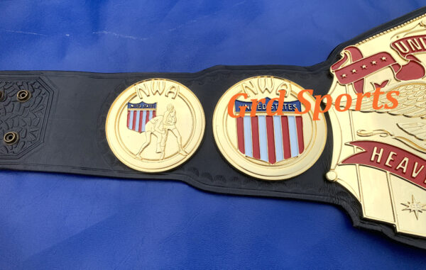 CNC HD NWA UNITED STATES HEAVYWEIGHT WRESTLING CHAMPIONSHIP BELT 5MM PLATED - Image 4