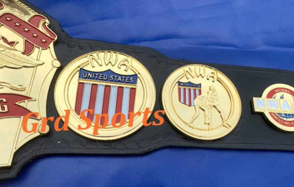 CNC HD NWA UNITED STATES HEAVYWEIGHT WRESTLING CHAMPIONSHIP BELT 5MM PLATED - Image 7