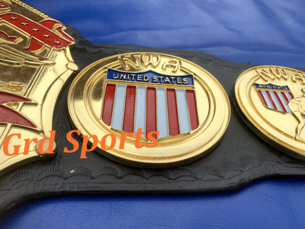 CNC HD NWA UNITED STATES HEAVYWEIGHT WRESTLING CHAMPIONSHIP BELT 5MM PLATED - Image 8