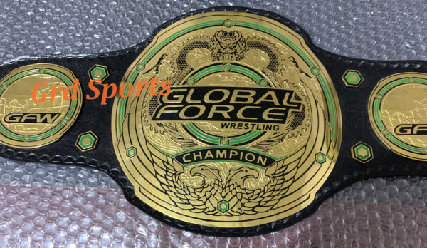 GRW GLOBAL FORCE WRESTLING CHAMPIONSHIP BELT ADULT SIZE