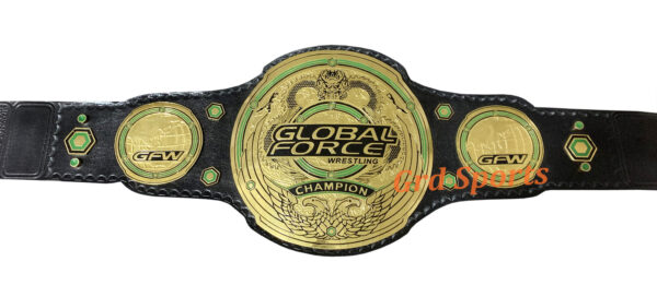 GRW GLOBAL FORCE WRESTLING CHAMPIONSHIP BELT ADULT SIZE - Image 4