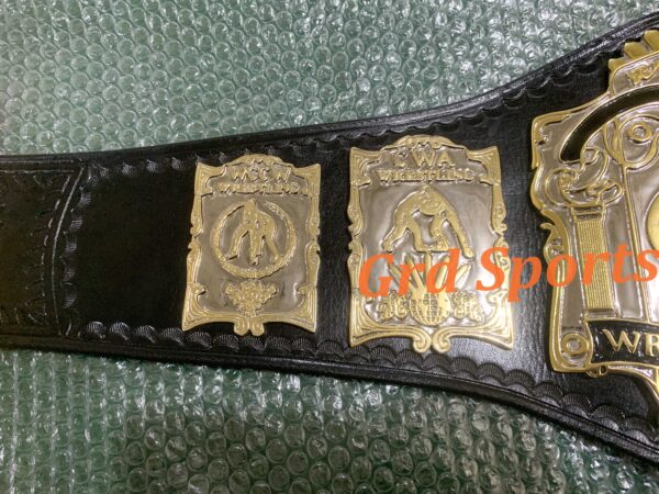 USWA UNIFIED WORLD WRESTLING CHAMPIONSHIP BELT 4MM ZINC - Image 7