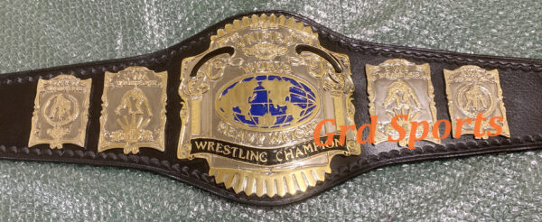 USWA UNIFIED WORLD WRESTLING CHAMPIONSHIP BELT 4MM ZINC