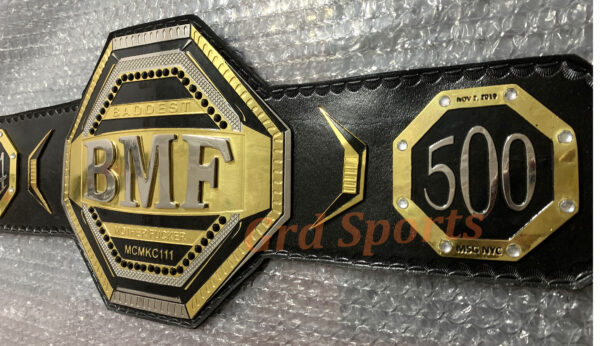 BMF UFC WRESTLING CHAMPIONSHIP BELT ADULT SIZE - Image 6