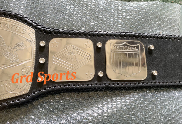 NWA UNITED STATES HEAVYWEIGHT WRESTLING CHAMPIONSHIP BELT ADULT SIZE - Image 4