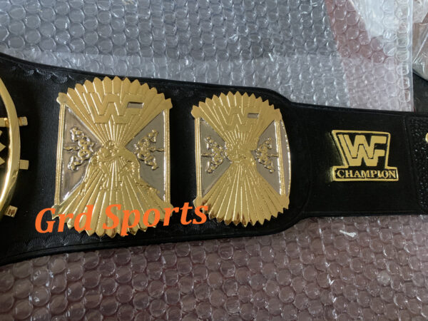 WWF CLASSIC GOLD WINGED EAGLE HEAVYWEIGHT WRESTLING CHAMPIONSHIP BELT 4MM ZINC PLATED - Image 4