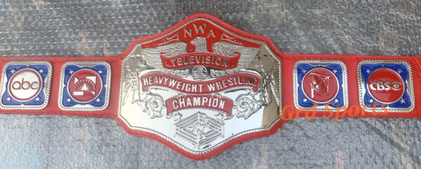 NWA TELEVISON HEAVYWEIGHT CHAMPION ZINC BELT