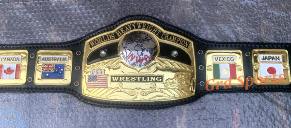 NWA WORLD HEAVYWEIGHT CHAMPION ZINC BELT