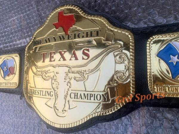 TEXAS WORLD HEAVYWEIGHT CHAMPION ZINC BELT - Image 3