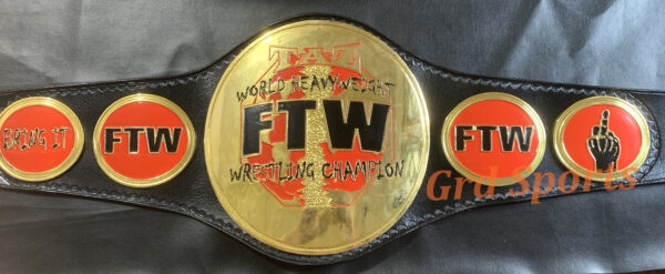 FTW WORLD HEAVYWEIGHT CHAMPIONS ZINC BELT - Image 3