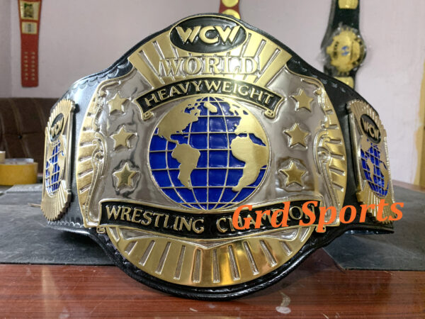 WCW WORLD HEAVYEIGHT WRESTLING CHAMPION BRASS BELT