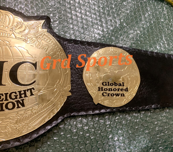GHC GLOBAL HONORED CROWN WRESTLING CHAMPION BELT ADULT SIZE - Image 4