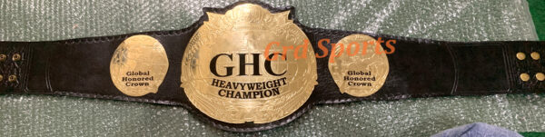 GHC GLOBAL HONORED CROWN WRESTLING CHAMPION BELT ADULT SIZE - Image 6