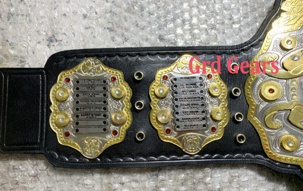 IWGP V4 HEAVYWEIGHT WRESTLING CHAMPIONSHIP BELT ADULT SIZE - Image 4