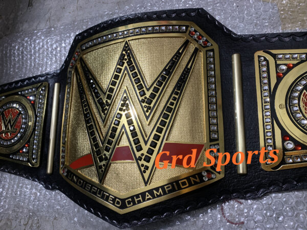 UNDISPUTED WWE HEAVYWEIGHT WRESTLING CHAMPIONSHIP BELT ADULT SIZE - Image 2